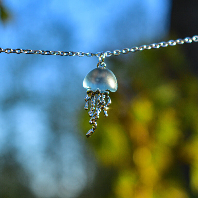Hõbedast Tooni Meduus Kaelakee