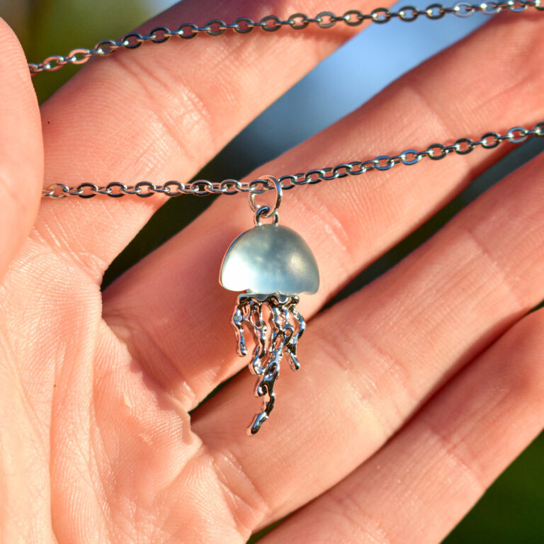 Hõbedast Tooni Meduus Kaelakee