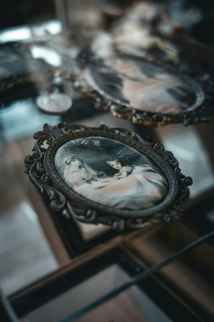 Viktoriaanlik Memento Mori ripats